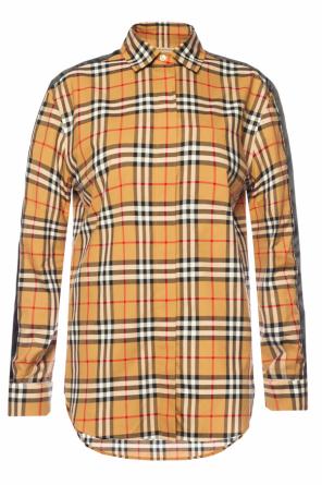 Shirt with stripes on the sleeves, zdjęcie 1 Shirt with stripes on the sleeves od Burberry